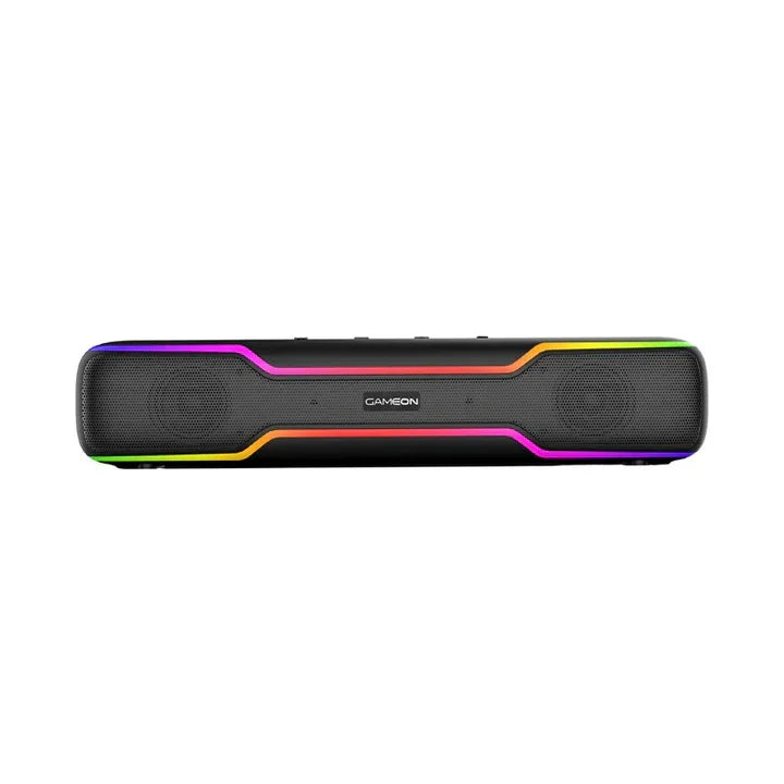 GAMEON Dominator Blaze Wireless RGB Gaming Soundbar - Black - Tashqila GAMEON Dominator Blaze Wireless RGB Gaming Soundbar - Black - Tashqila